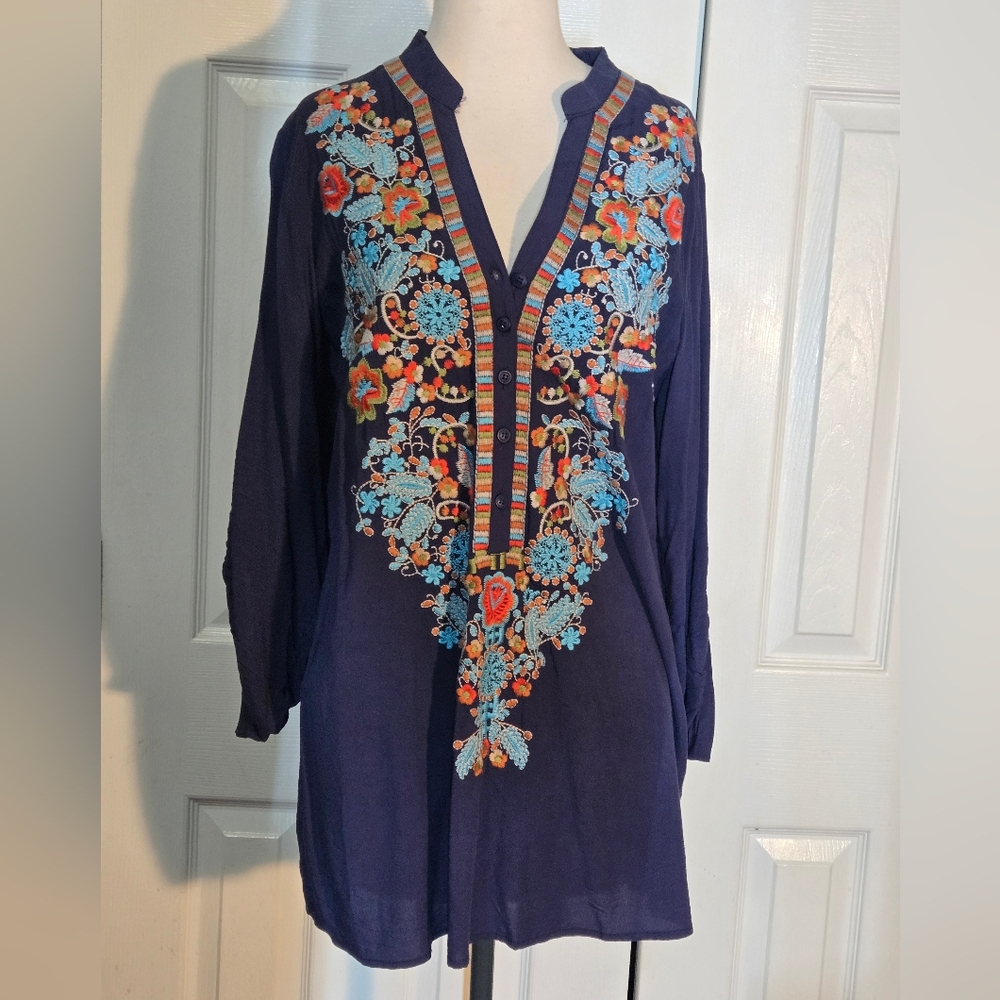 Boho Tunic Top M